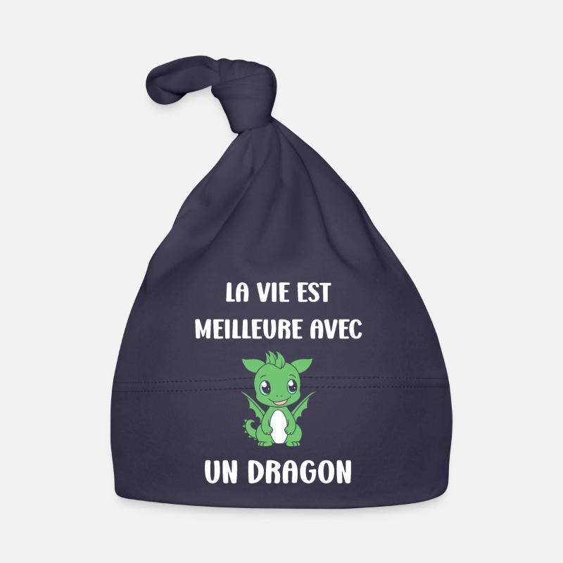 Bébé dragon Bonnet bio Bébé