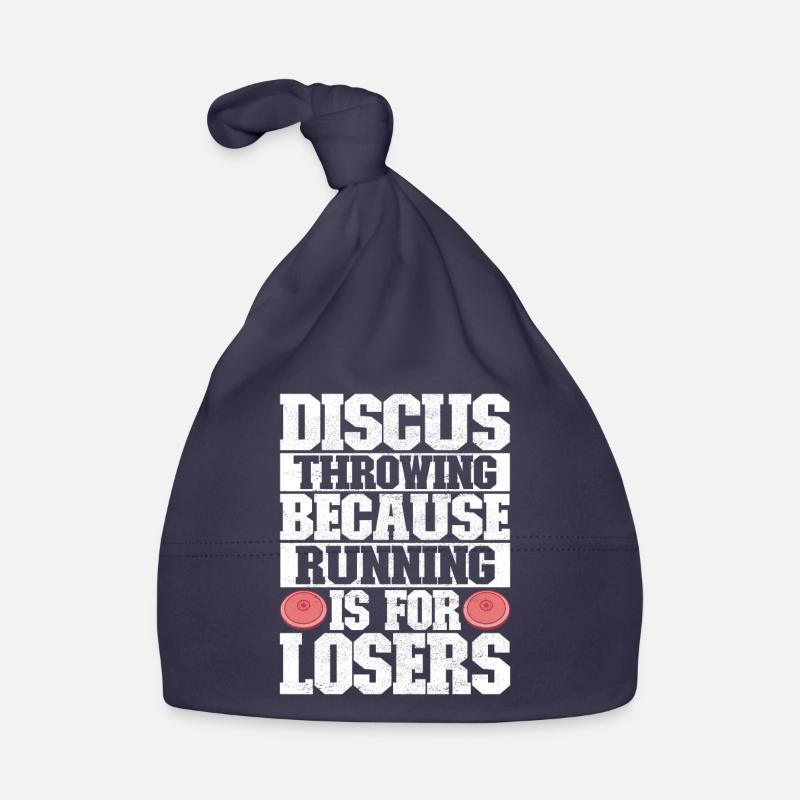 Discus thrower discus throw Organic Baby Cap