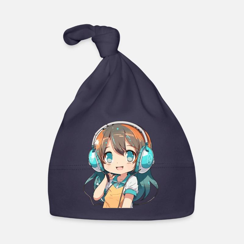 Anime Et K-Pop Mignon Kpop Mélomane Adolescent Bonnet bio Bébé