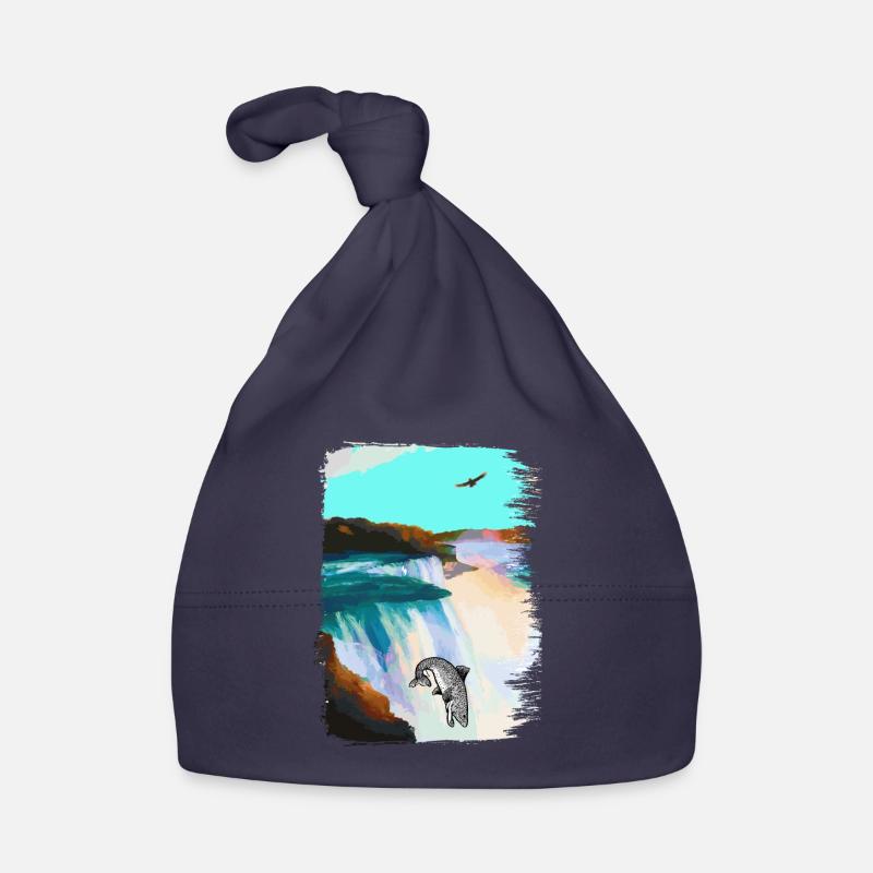 Poisson, Pike, Jump, Float, Swim, Fish Bonnet bio Bébé