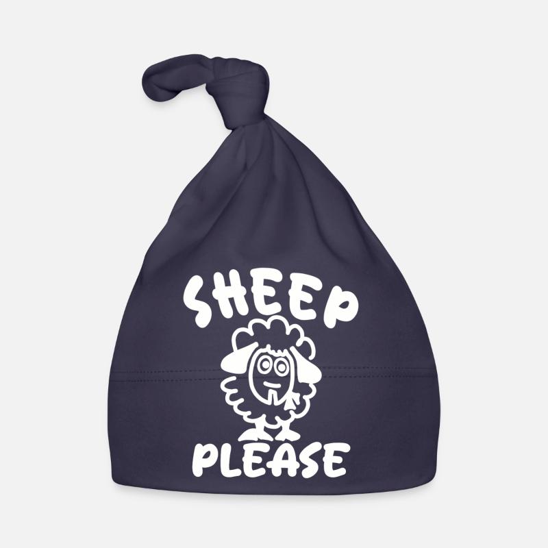 Sheep please Organic Baby Cap