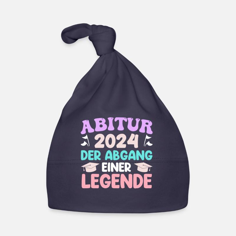 Abitur 2024 A Legend Leaves the Grounds Organic Baby Cap