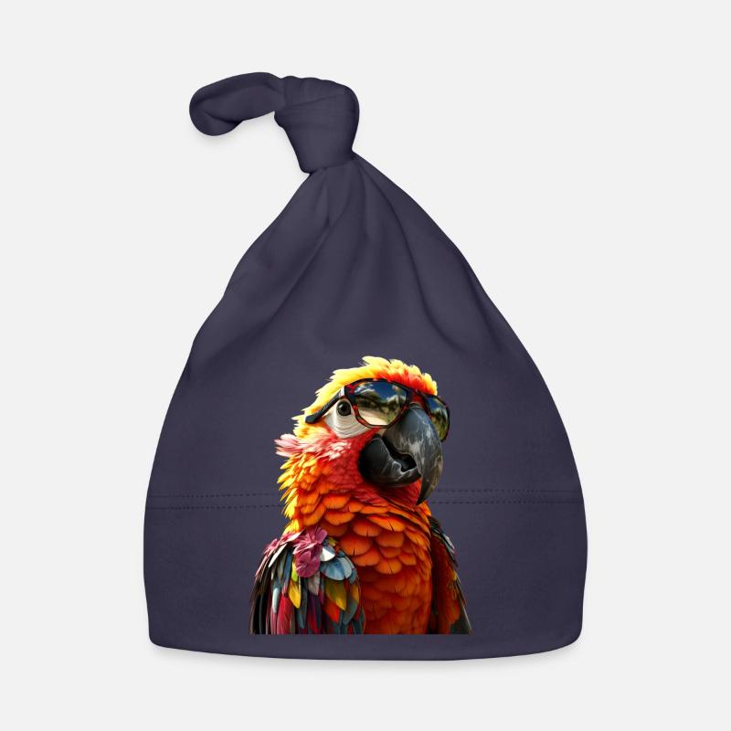Perroquet Ara Perruche Cacatoès Perroquet Perroquets mignons Bonnet bio Bébé