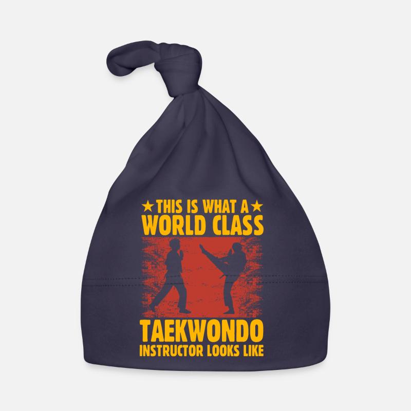 This is what world class taekwondo instructor Organic Baby Cap