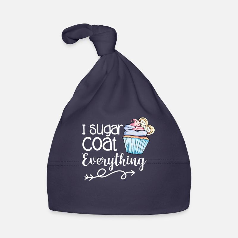 Cupcake Muffin Baking Gift Organic Baby Cap