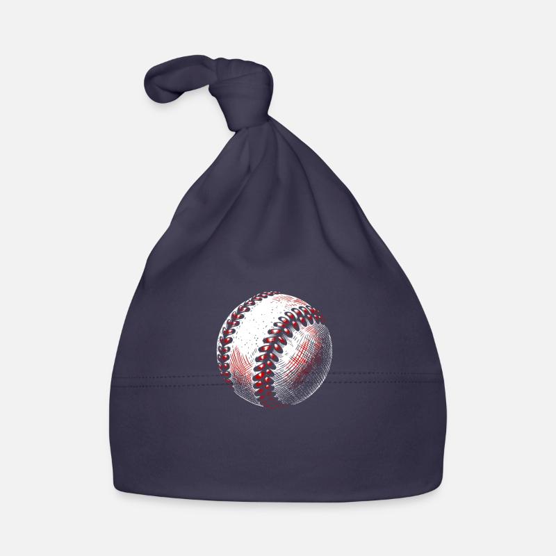 Griffonnage de baseball Bonnet bio Bébé