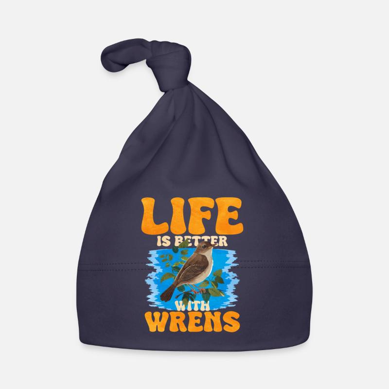 Wren Bird Organic Baby Cap