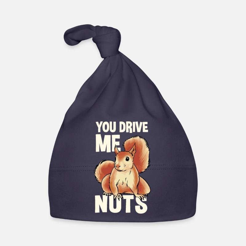 Idée cadeau écureuil Bonnet bio Bébé