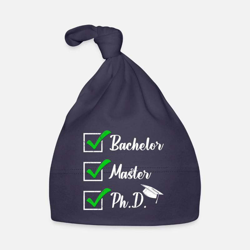 Doktorarbeit Bestanden Bachelor Master Dr. Baby Bio-Mütze