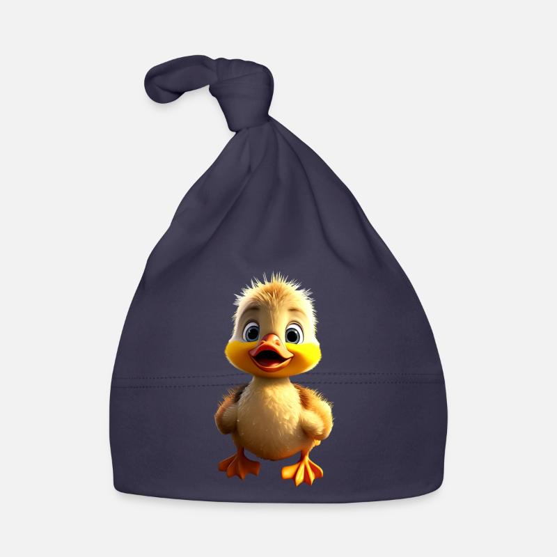 Canard Mignon Bébé Canard Poussin Canetons Canetons Bonnet bio Bébé