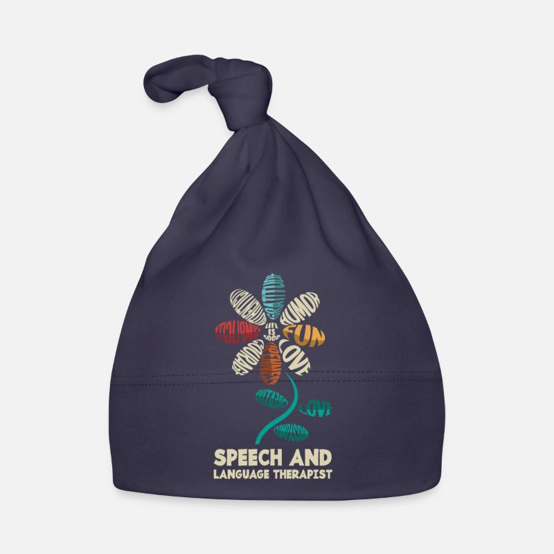 Speech therapist, speech therapist, speech therapist Organic Baby Cap
