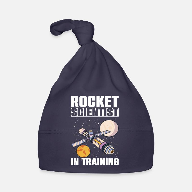 Rocket Scientist In Training Wissenschaft Studiert Baby Bio-Mütze