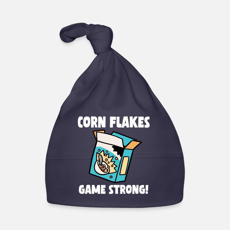Corn Flakes Game Strong Organic Baby Cap