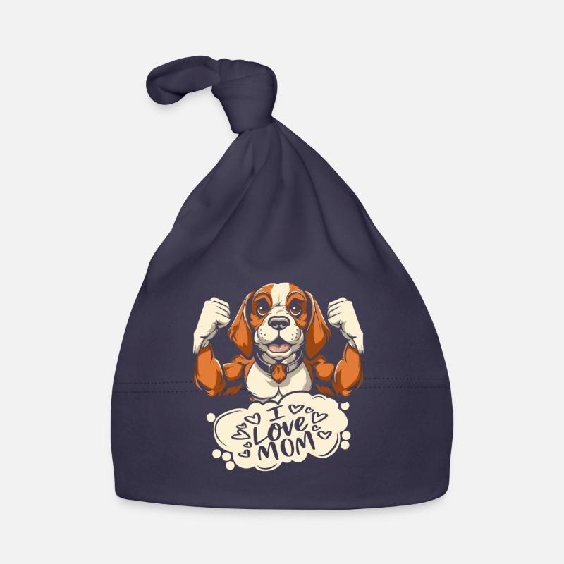 Beagle J’aime papa Bonnet bio Bébé