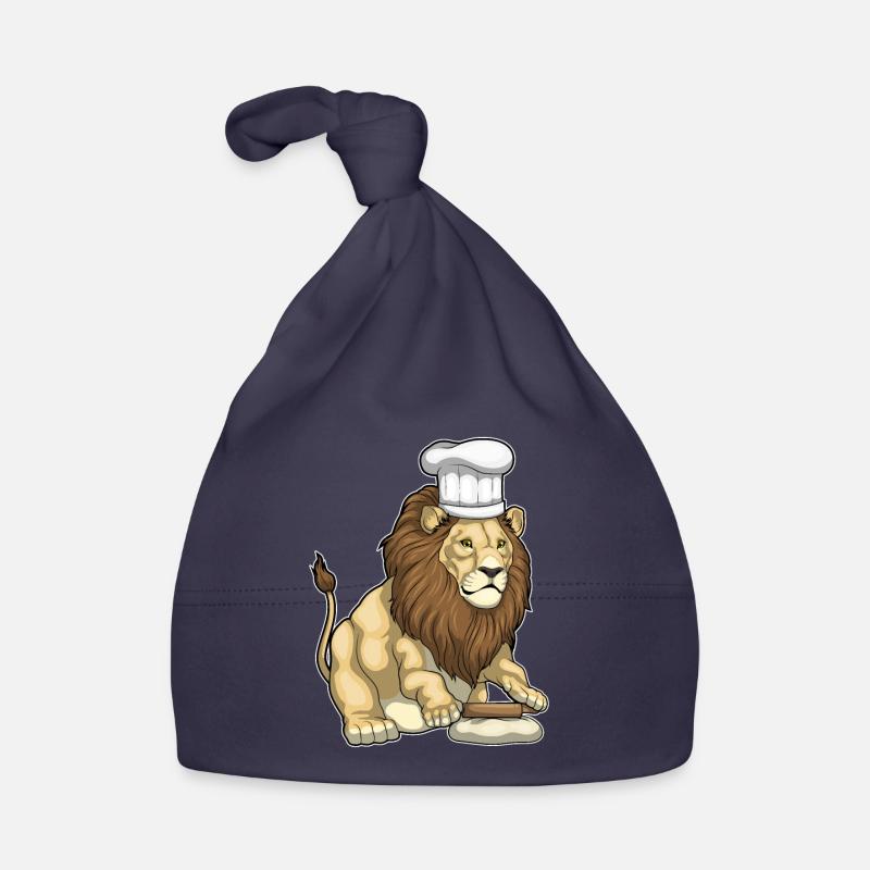 Lion Baker Rolling Pin Baking Organic Baby Cap