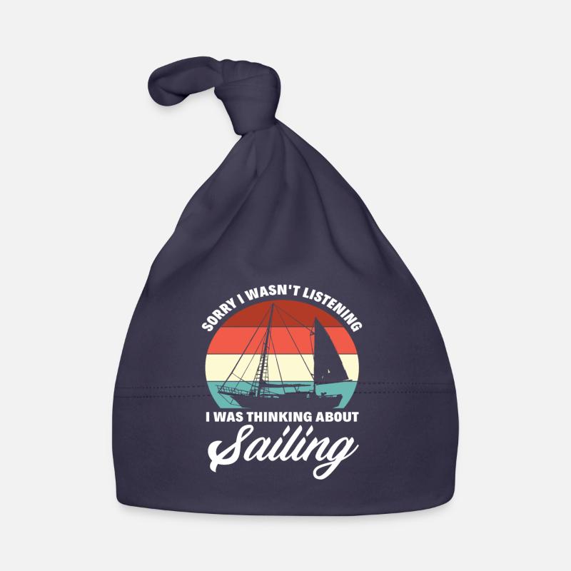 Sailors Sailing Organic Baby Cap