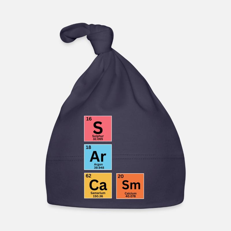 Sarcasm Periodic Table Organic Baby Cap