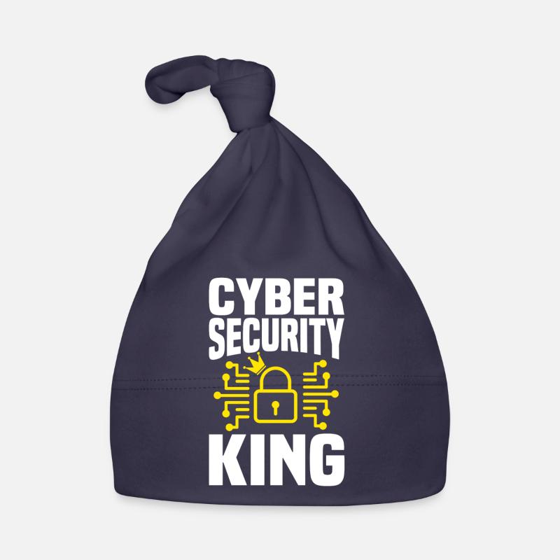 Cyber Security König Baby Bio-Mütze