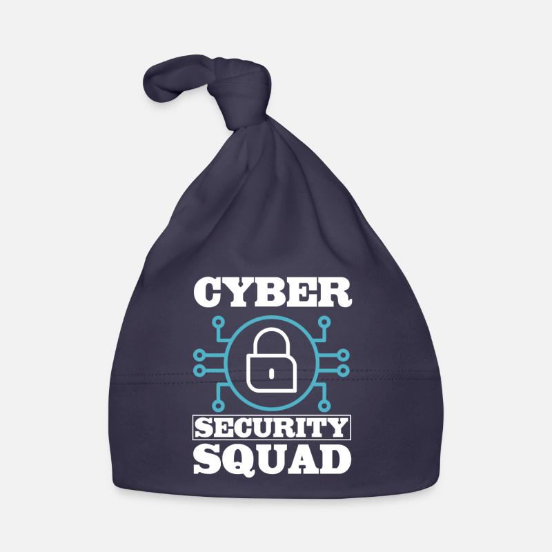 Cyber Security Squad Organic Baby Cap