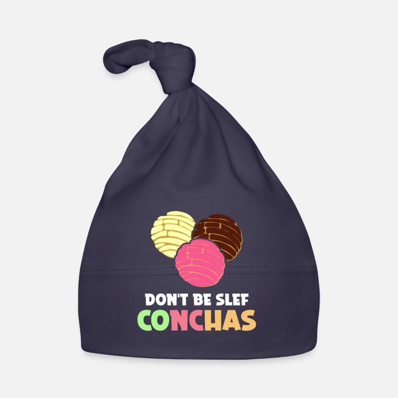 Concha Pan Dulce y Chisme Mexicain Bonnet bio Bébé