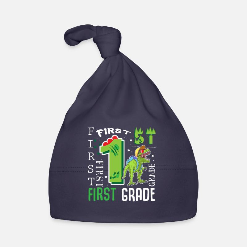 1st class Dino T-Rex Organic Baby Cap