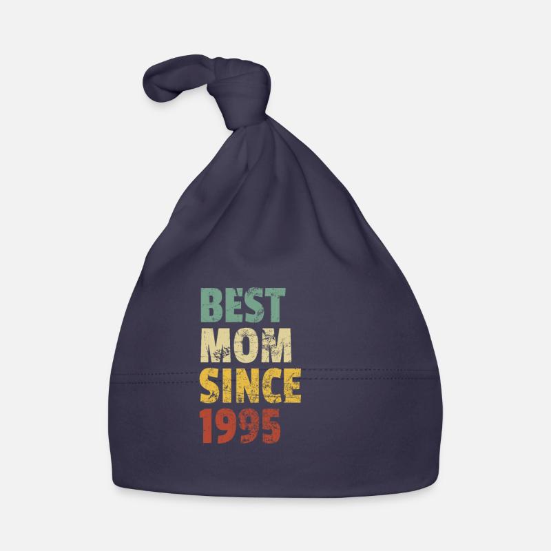 Beste Mutter seit 1995 Muttertags-Slogan-Zitat Baby Bio-Mütze