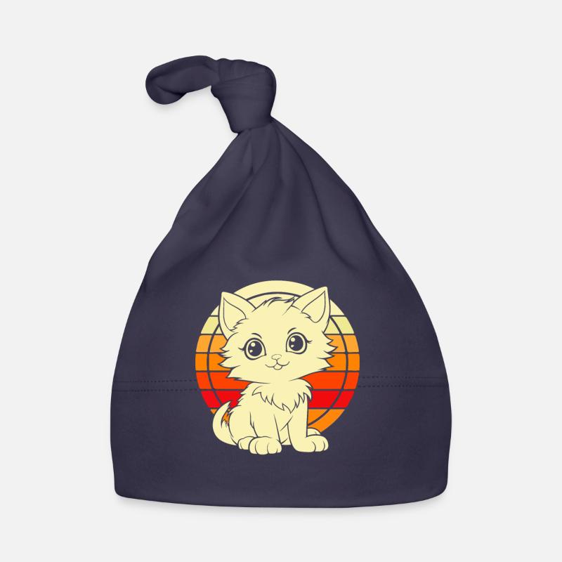 Cat Organic Baby Cap