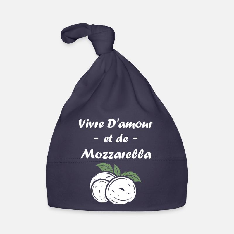 Humour mozzarella Bonnet bio Bébé
