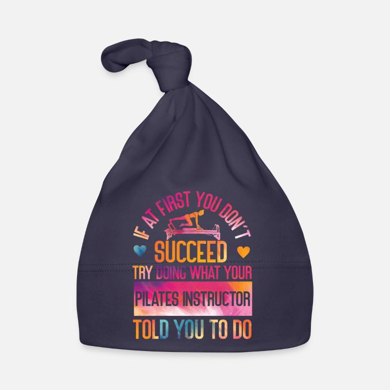Instructeur de Pilates Enseignant Bonnet bio Bébé