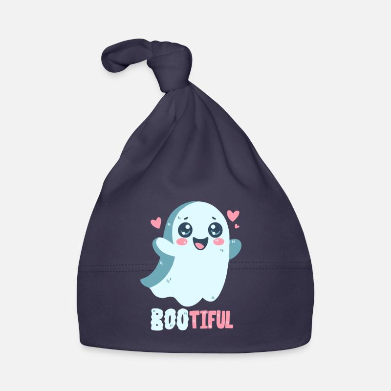 Ghost Pun - Bootiful - Boo! Organic Baby Cap