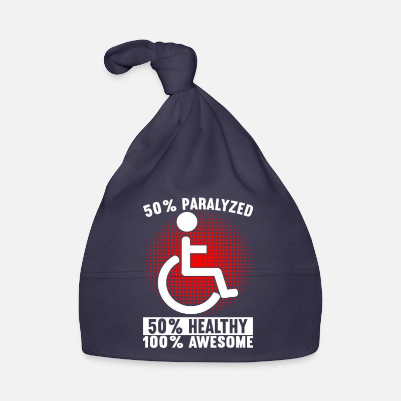 Rollstuhlfahrer Rollstuhl Baby Bio-Mütze