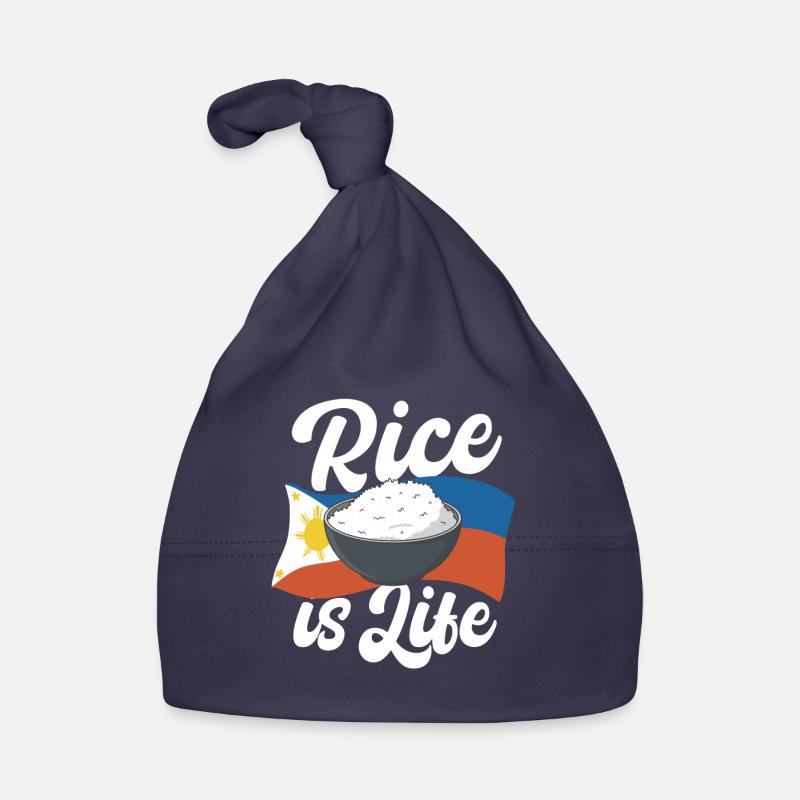 Le riz, c’est la vie Bonnet bio Bébé