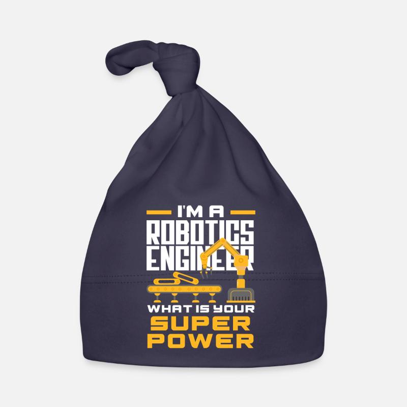 Robotics Robot Programmer Organic Baby Cap
