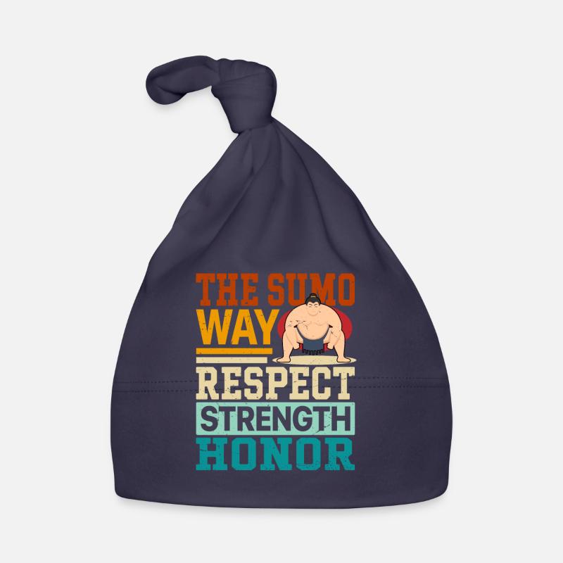 The Sumo Way Respect Strength Honor Organic Baby Cap