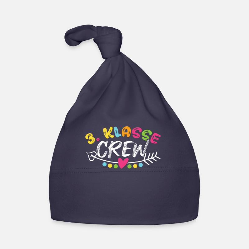 3rd Grade Crew Elementary School School Organic Baby Cap