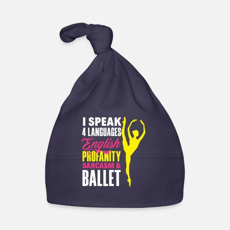 Cute Ballerina Ballet Dancer Gift Organic Baby Cap