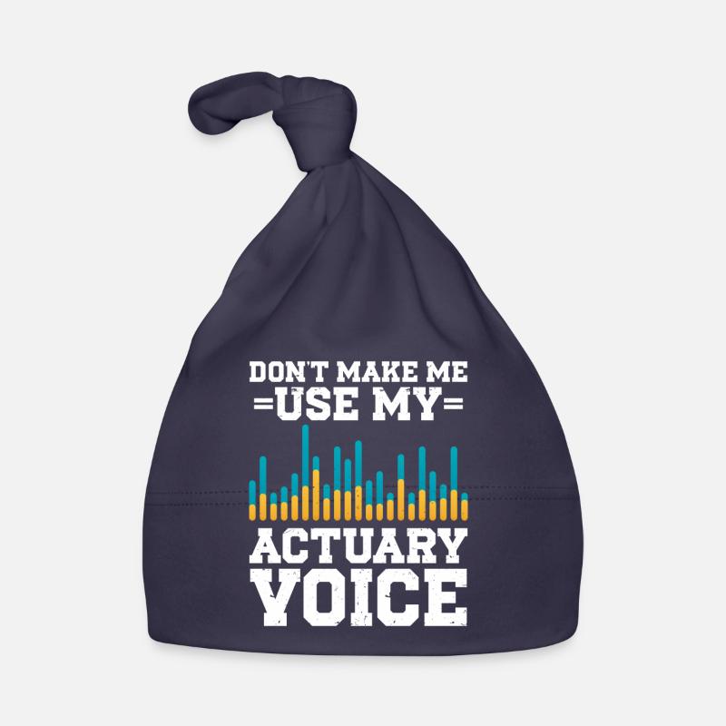 Actuary Statistician Organic Baby Cap