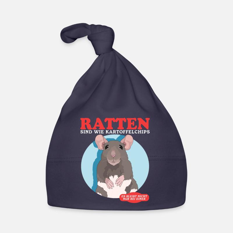 Rats, Rat Owner, Rat Lover Gift Organic Baby Cap