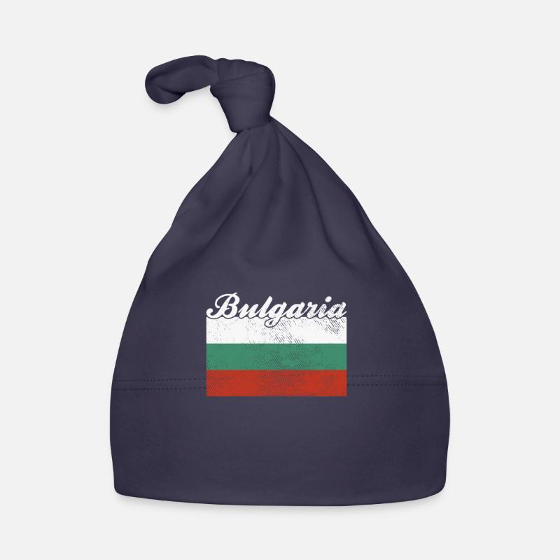Flag: Bulgaria Bulgaria Organic Baby Cap