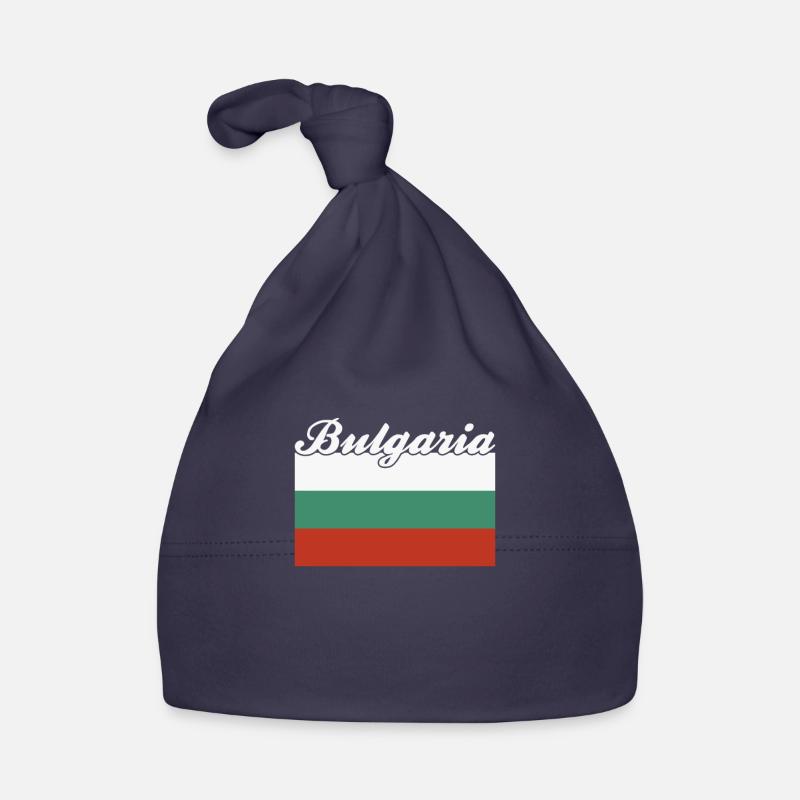 Flag: Bulgaria Bulgaria Organic Baby Cap
