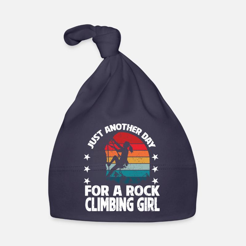 Rock Kletterer Klettern Berg Baby Bio-Mütze