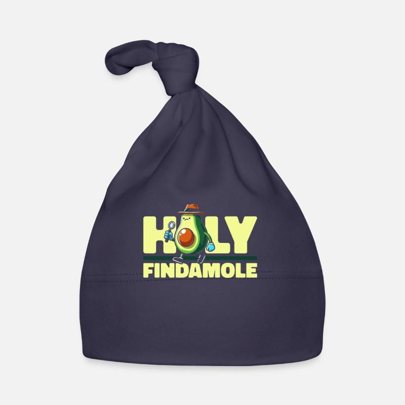 Forensics Forensic Scientist Avocado Holy Findamole Organic Baby Cap