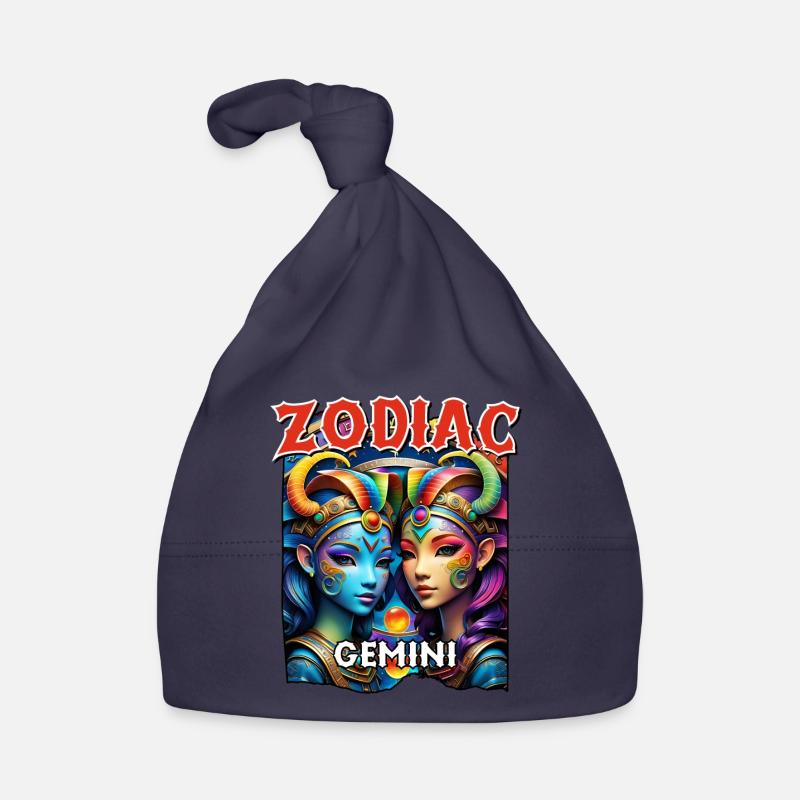 Sternzeichen Zwillinge - Zwillinge Sternzeichen Baby Bio-Mütze