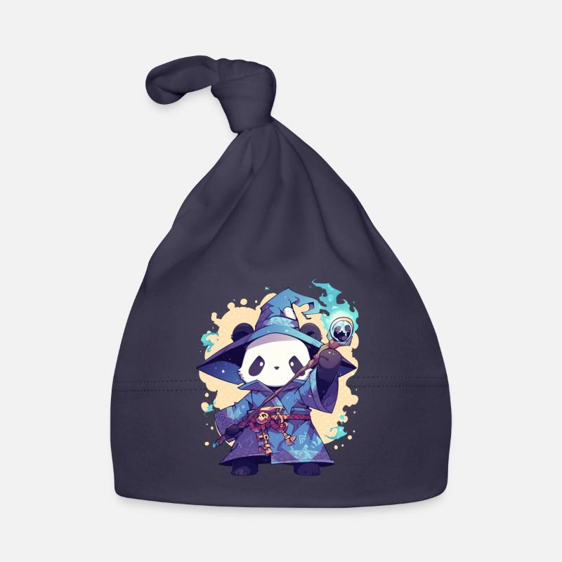 Panda Bear Wizard Panda géant japonais Bonnet bio Bébé