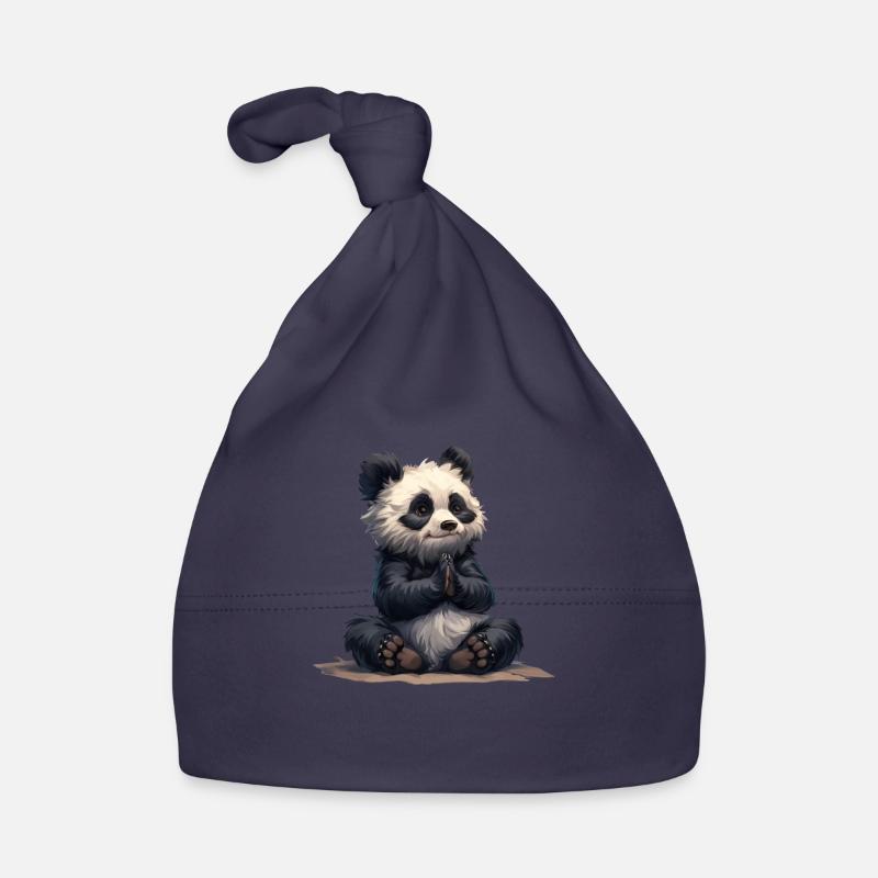 Panda Bear Yoga Panda géant japonais Bonnet bio Bébé