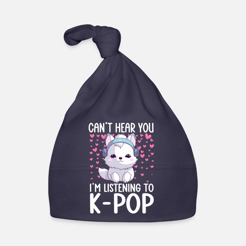 Je ne t’entends pas, j’écoute de la K-pop, Arctic Fox Bonnet bio Bébé