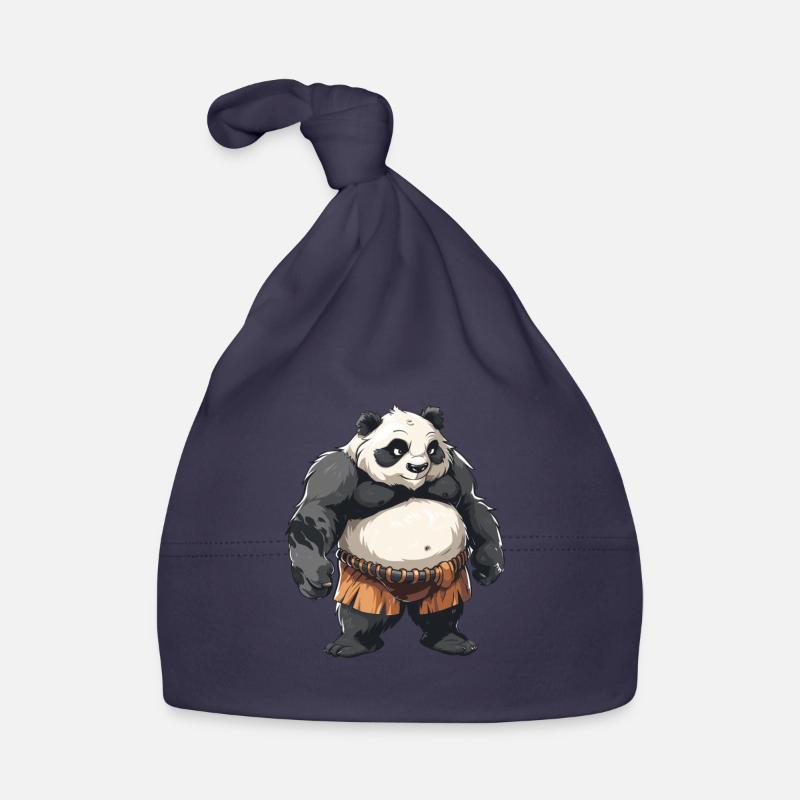 Panda Bear Sumo Catcher Panda géant japonais Bonnet bio Bébé
