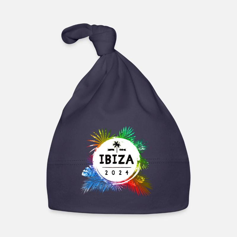 Ibiza 2024 Bunt Baby Bio-Mütze