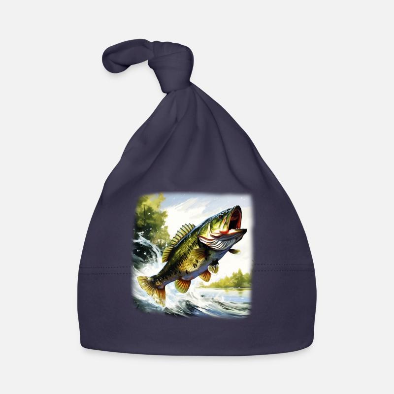 Poisson bar Bonnet bio Bébé