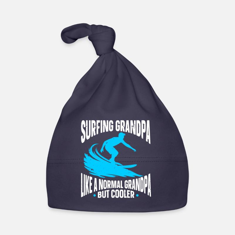 Surfing Surfer Organic Baby Cap
